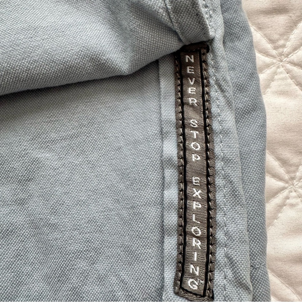 The North Face A5 Series Light Blue Capri Pants Outdoor Cropped Size 4 - Picture 11 of 14